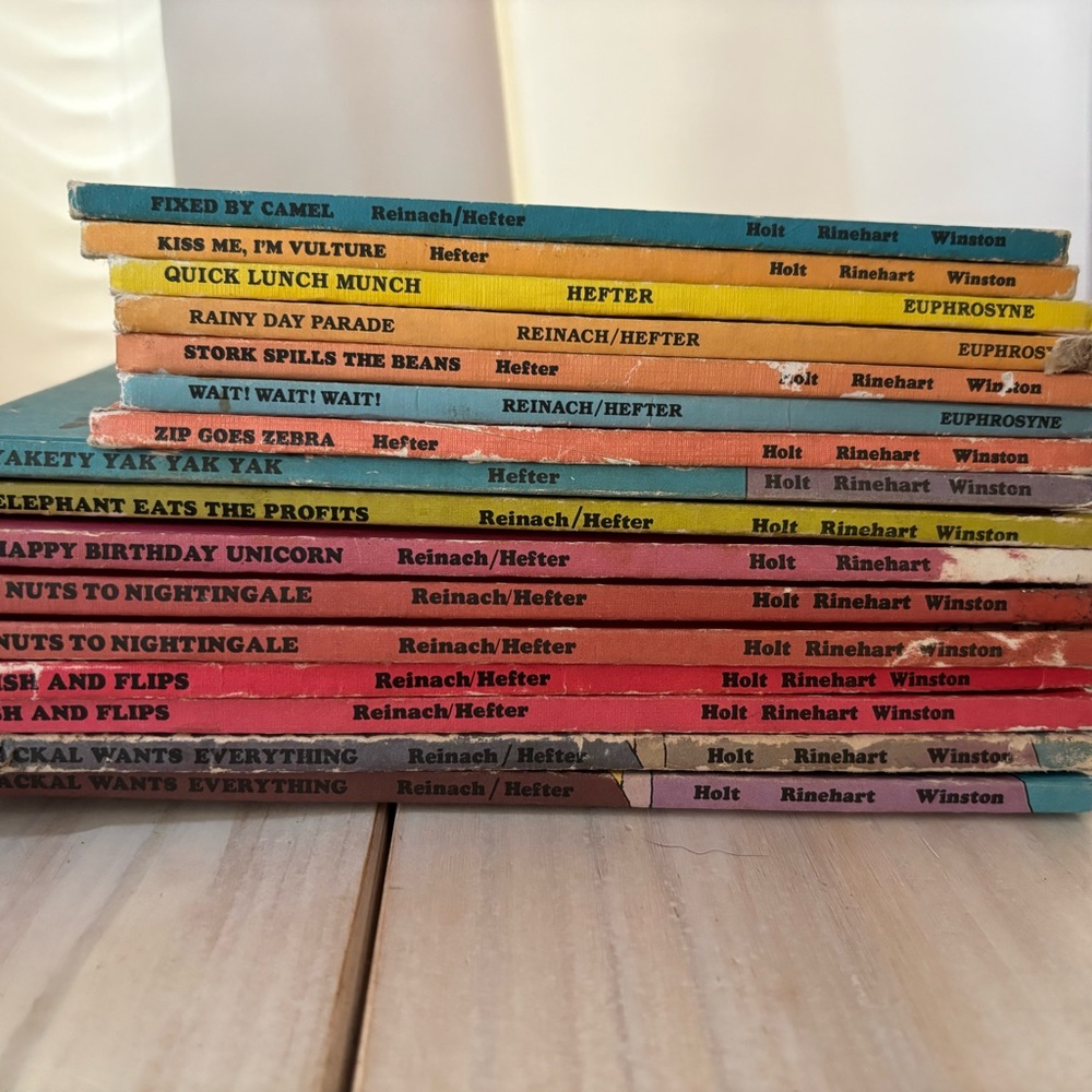 Lot of 16 vintage Sweet Pickles books